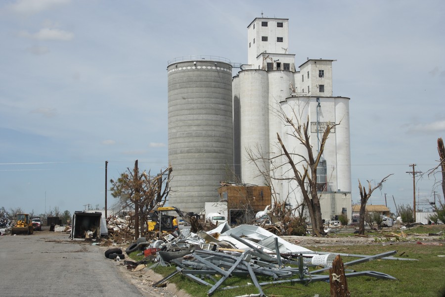 disasters storm_damage : Greensburg, Kansas, USA   25 May 2007