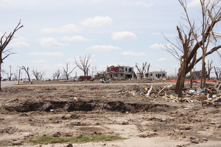 disasters storm_damage : Greensburg, Kansas, USA   25 May 2007