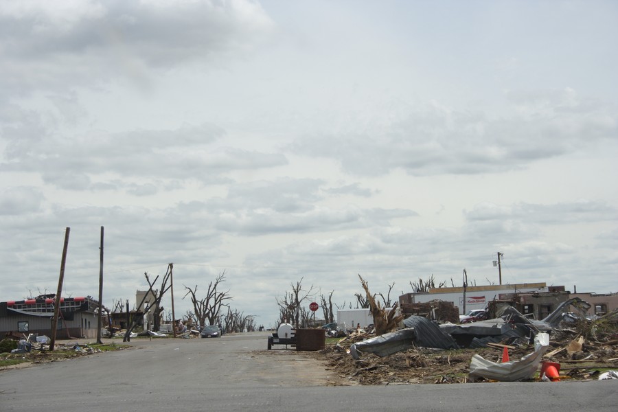 disasters storm_damage : Greensburg, Kansas, USA   25 May 2007