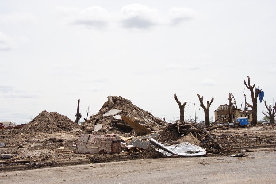 disasters storm_damage : Greensburg, Kansas, USA   25 May 2007