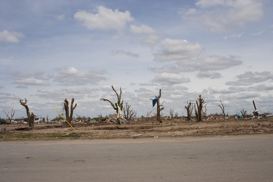 disasters storm_damage : Greensburg, Kansas, USA   25 May 2007