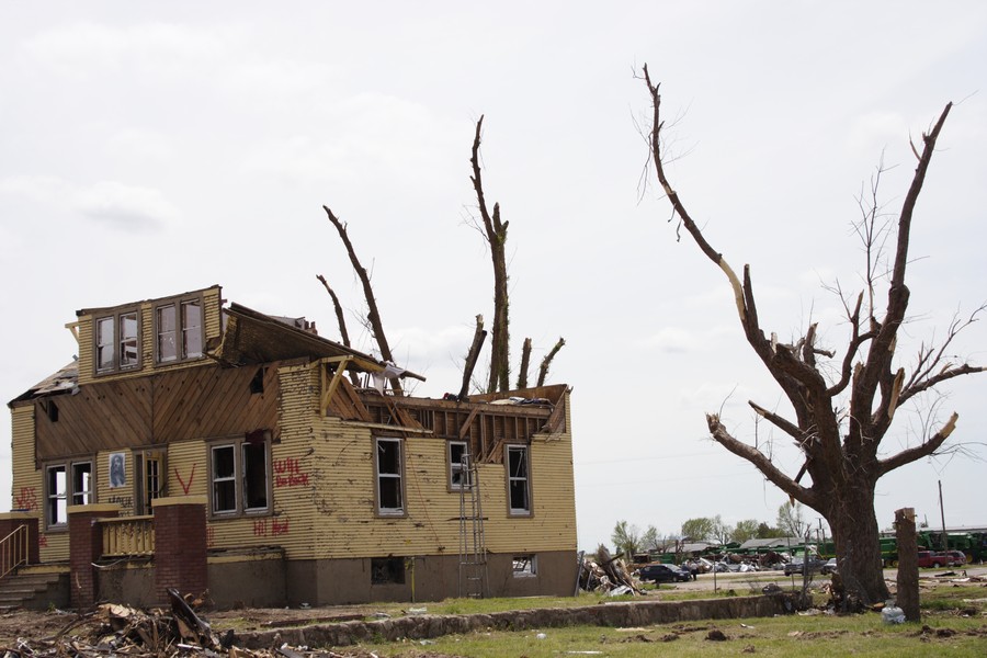 disasters storm_damage : Greensburg, Kansas, USA   25 May 2007