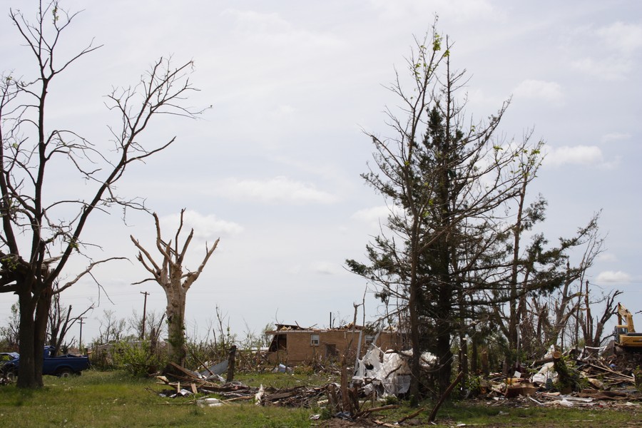 disasters storm_damage : Greensburg, Kansas, USA   25 May 2007