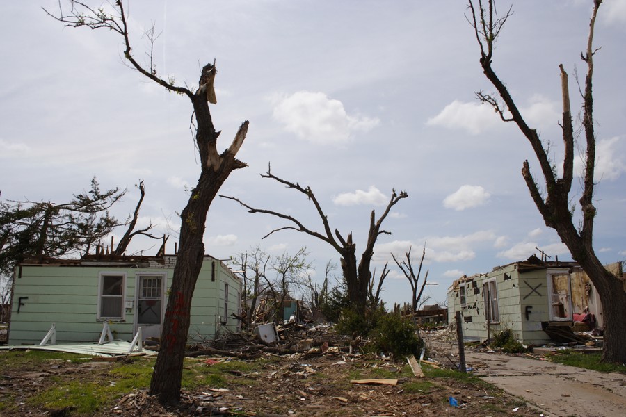 disasters storm_damage : Greensburg, Kansas, USA   25 May 2007