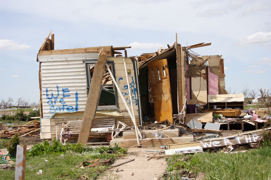 disasters storm_damage : Greensburg, Kansas, USA   25 May 2007