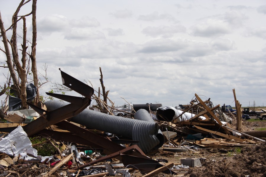 disasters storm_damage : Greensburg, Kansas, USA   25 May 2007