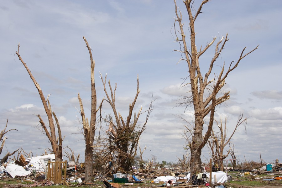 disasters storm_damage : Greensburg, Kansas, USA   25 May 2007