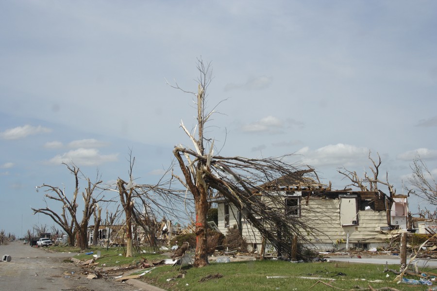 disasters storm_damage : Greensburg, Kansas, USA   25 May 2007