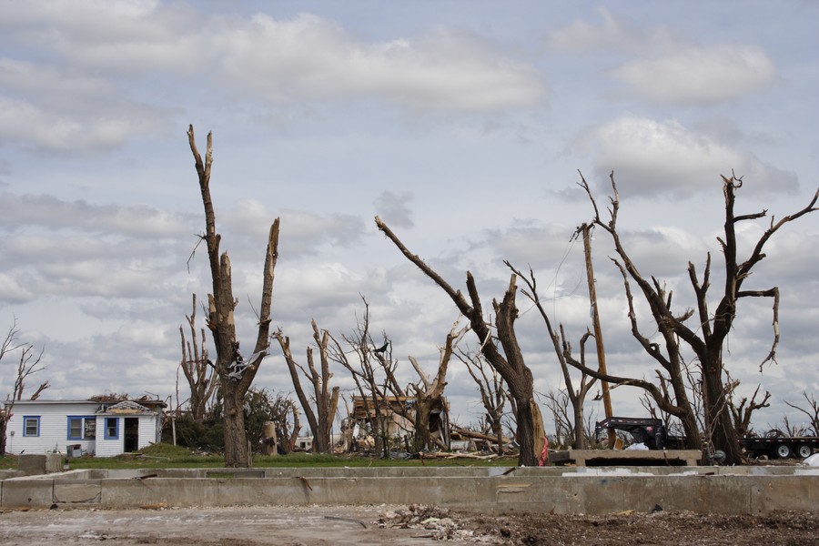 disasters storm_damage : Greensburg, Kansas, USA   25 May 2007