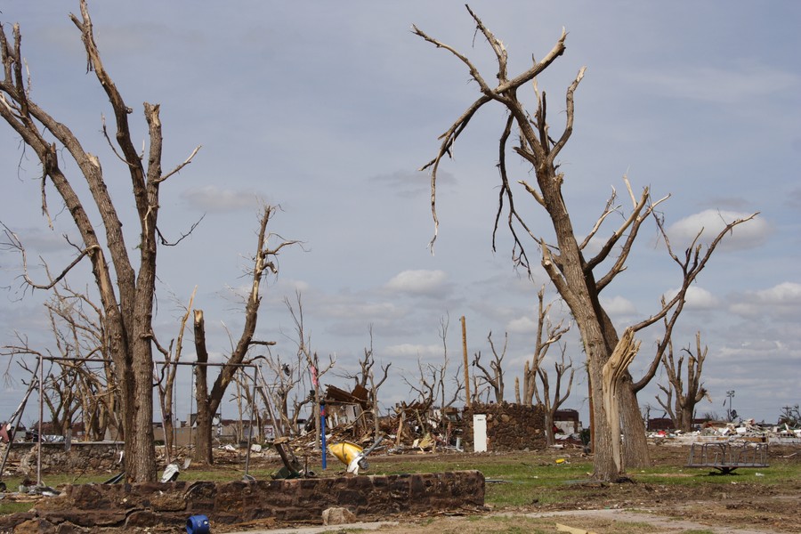 disasters storm_damage : Greensburg, Kansas, USA   25 May 2007