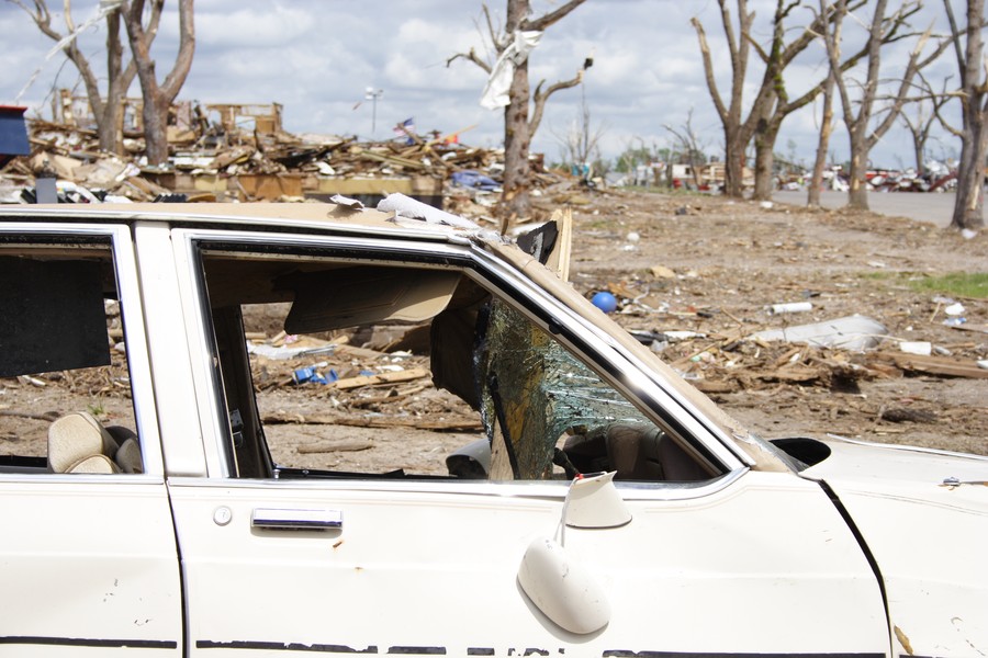 disasters storm_damage : Greensburg, Kansas, USA   25 May 2007