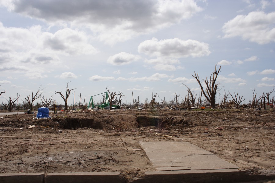 disasters storm_damage : Greensburg, Kansas, USA   25 May 2007