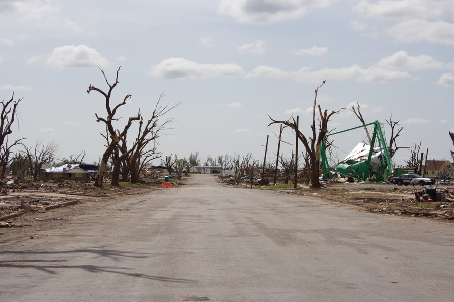 disasters storm_damage : Greensburg, Kansas, USA   25 May 2007