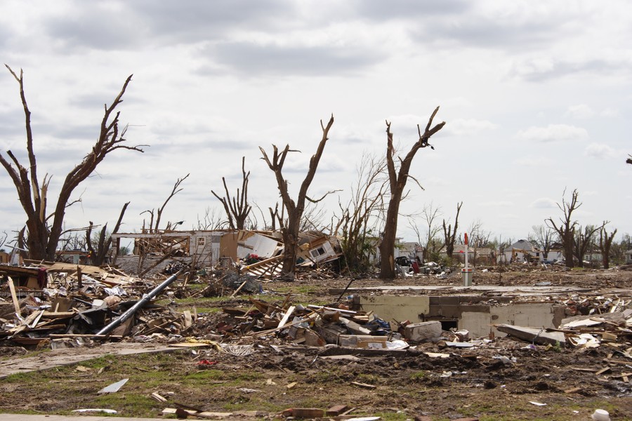 disasters storm_damage : Greensburg, Kansas, USA   25 May 2007