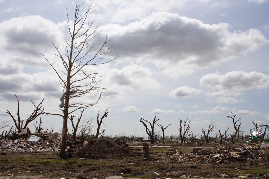 disasters storm_damage : Greensburg, Kansas, USA   25 May 2007