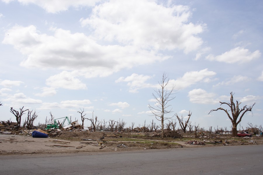 disasters storm_damage : Greensburg, Kansas, USA   25 May 2007