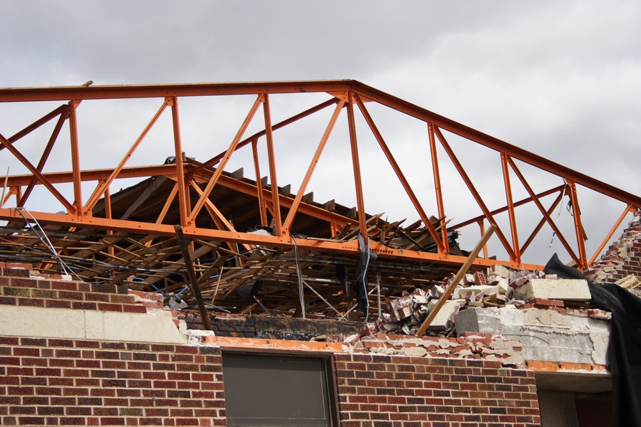 disasters storm_damage : Greensburg, Kansas, USA   25 May 2007