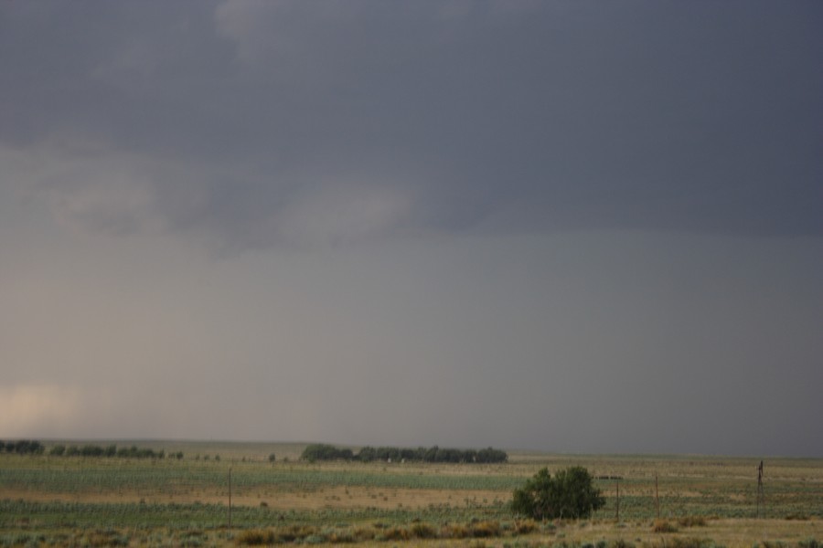 cumulonimbus supercell_thunderstorm : ESE of Campo, Colorado, USA   31 May 2007