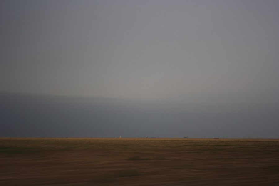 cumulonimbus supercell_thunderstorm : E of Keyes, Oklahoma, USA   31 May 2007