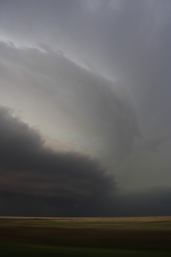 shelfcloud shelf_cloud : E of Keyes, Oklahoma, USA   31 May 2007