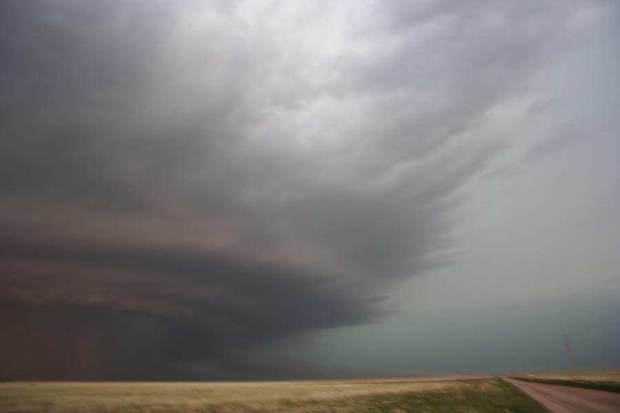 raincascade precipitation_cascade : E of Keyes, Oklahoma, USA   31 May 2007