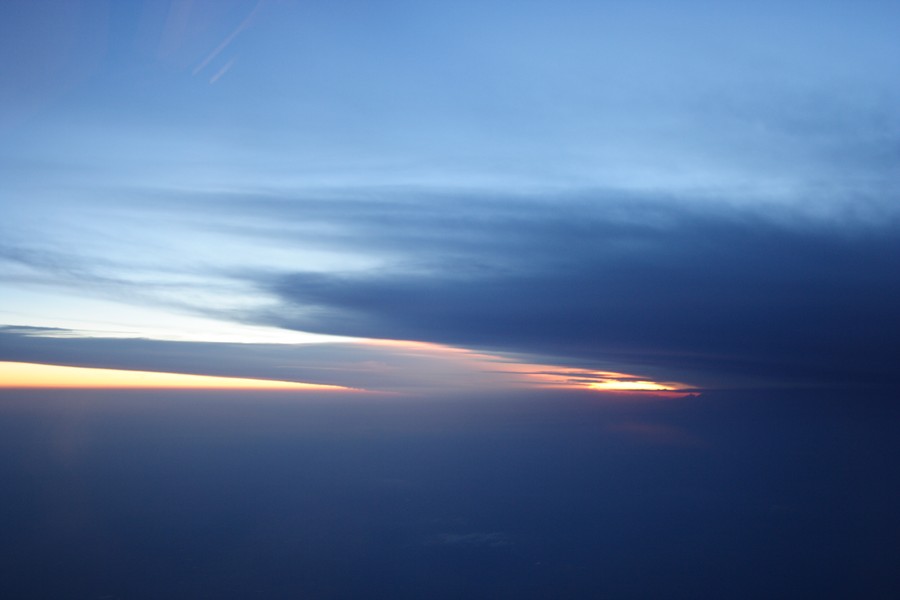 anvil thunderstorm_anvils : Texas, USA   2 June 2007