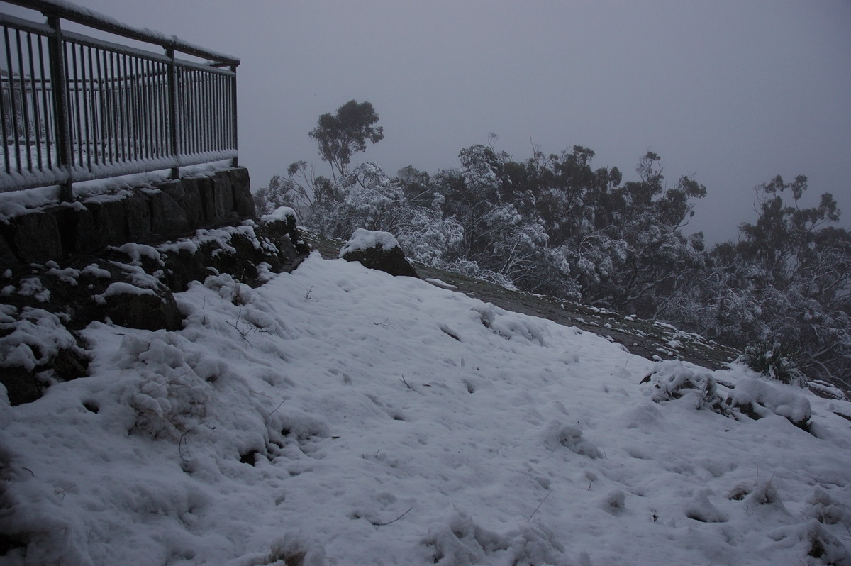 snow snow_pictures : near Tenterfield, NSW   9 June 2007