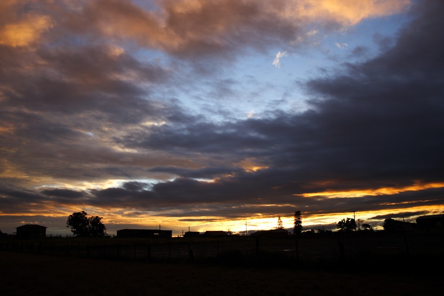 sunset sunset_pictures : Schofields, NSW   26 June 2007