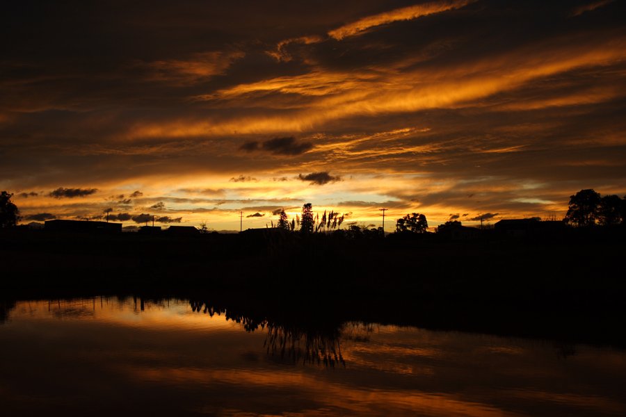 sunset sunset_pictures : Schofields, NSW   1 July 2007