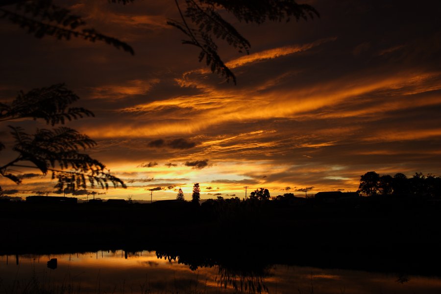 sunset sunset_pictures : Schofields, NSW   1 July 2007