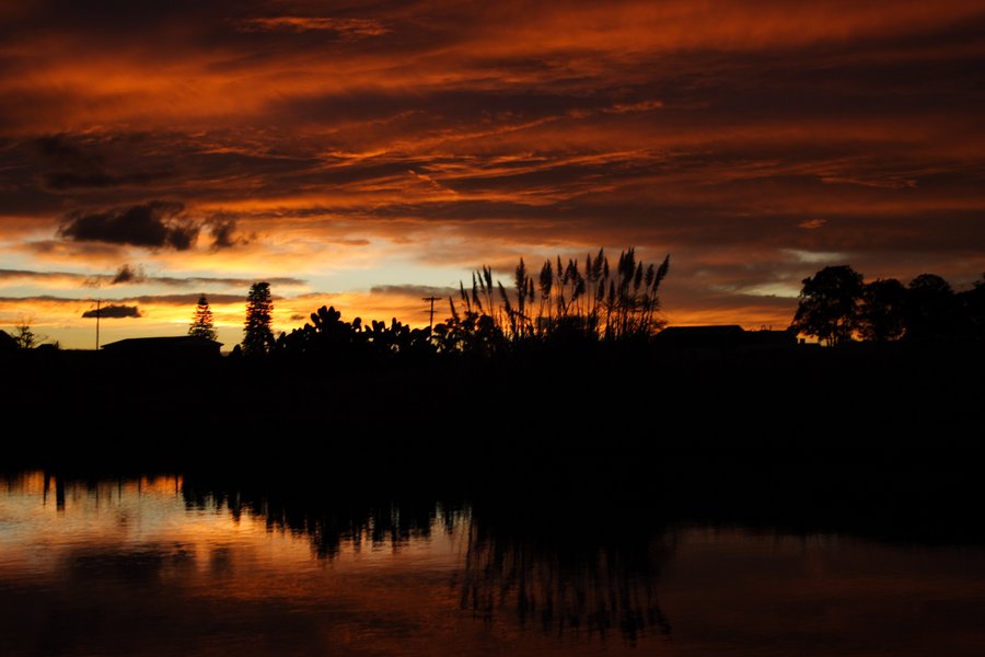 sunset sunset_pictures : Schofields, NSW   1 July 2007