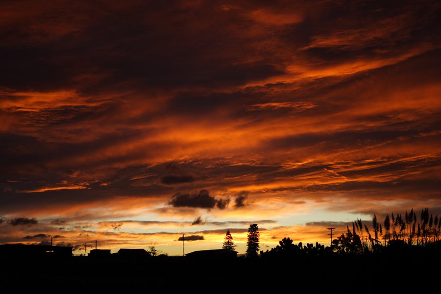 sunset sunset_pictures : Schofields, NSW   1 July 2007