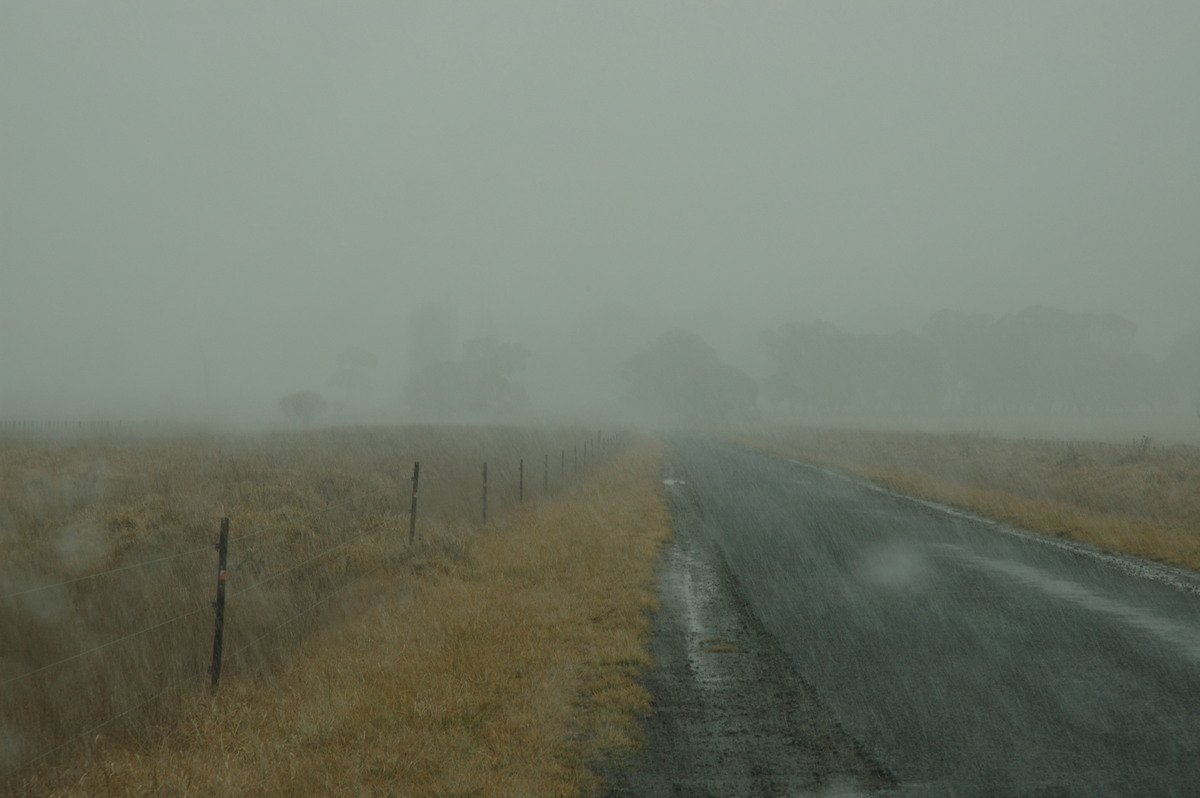 precipitation precipitation_rain : Ben Lomond, NSW   8 July 2007