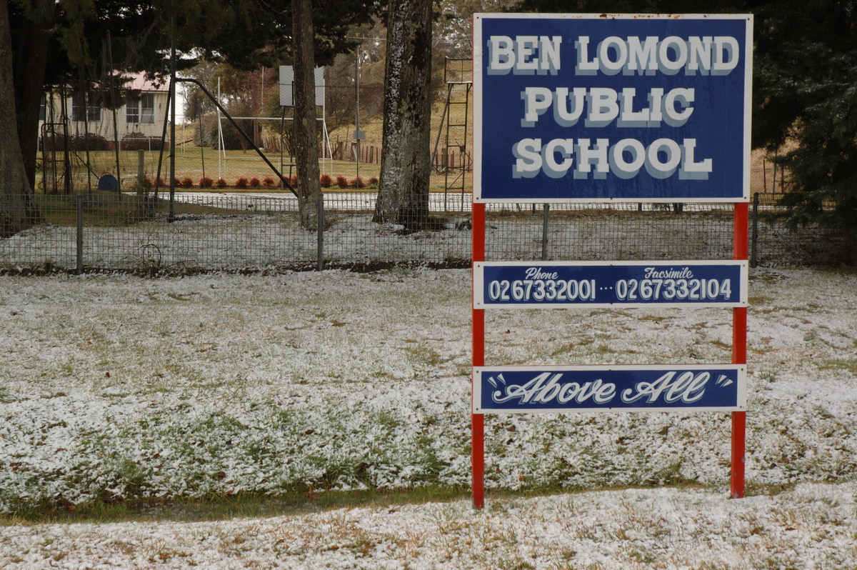 snow snow_pictures : Ben Lomond, NSW   8 July 2007