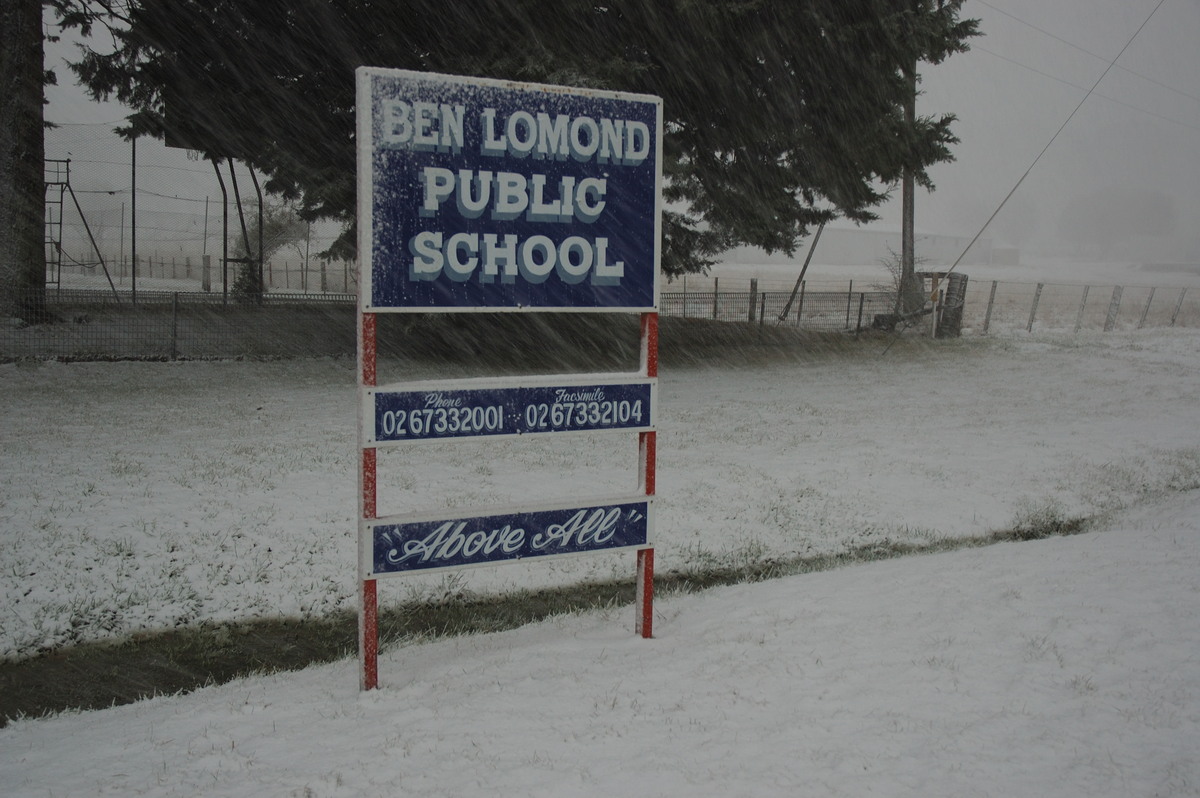 snow snow_pictures : Ben Lomond, NSW   8 July 2007