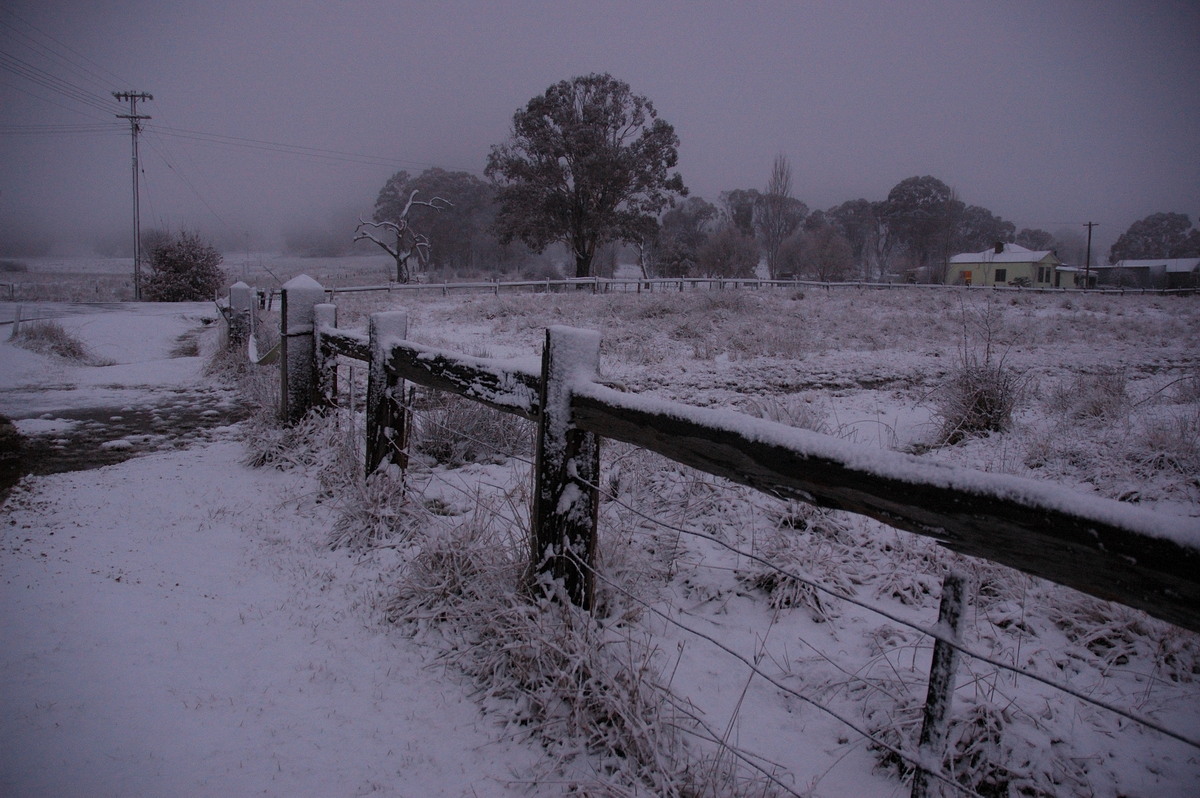 snow snow_pictures : Ben Lomond, NSW   8 July 2007