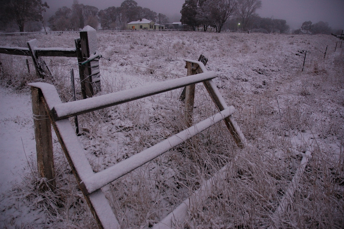 snow snow_pictures : Ben Lomond, NSW   8 July 2007