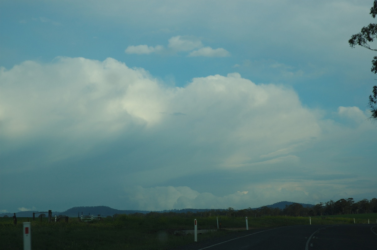 anvil thunderstorm_anvils : Woodenbong, NSW   22 September 2007