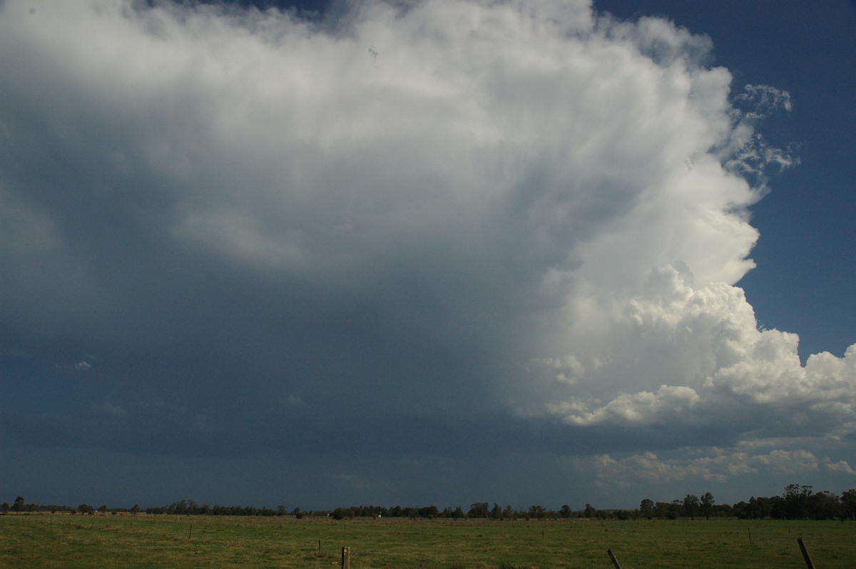 thunderstorm cumulonimbus_incus : Ruthven, NSW   6 October 2007