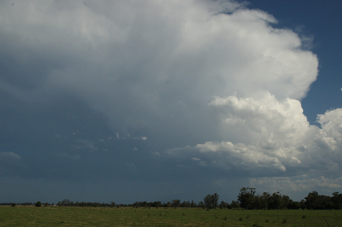 thunderstorm cumulonimbus_incus : Ruthven, NSW   6 October 2007