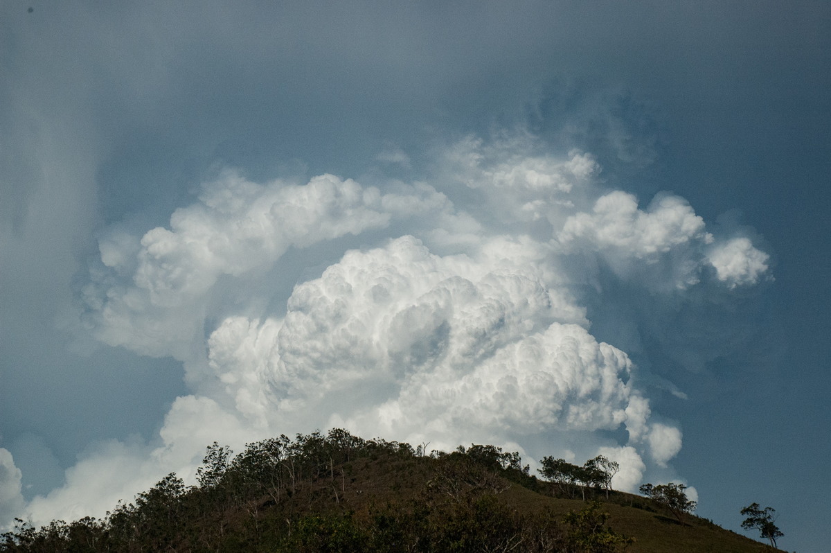 updraft thunderstorm_updrafts : near Rathdowney, QLD   6 October 2007