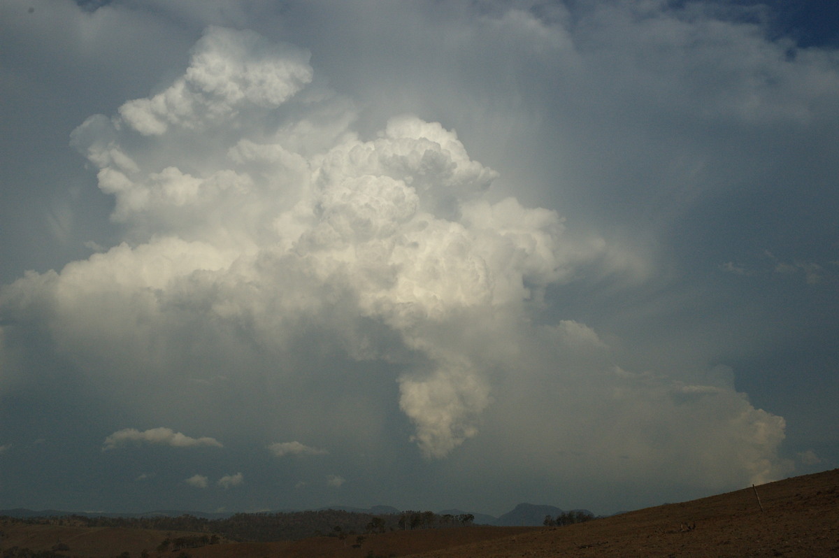 updraft thunderstorm_updrafts : near Rathdowney, QLD   6 October 2007