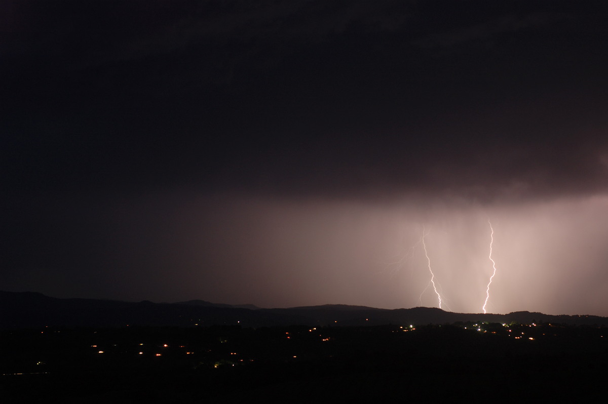 lightning lightning_bolts : McLeans Ridges, NSW   7 October 2007