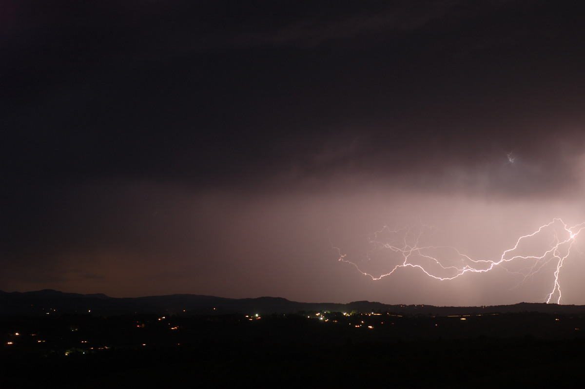 lightning lightning_bolts : McLeans Ridges, NSW   7 October 2007