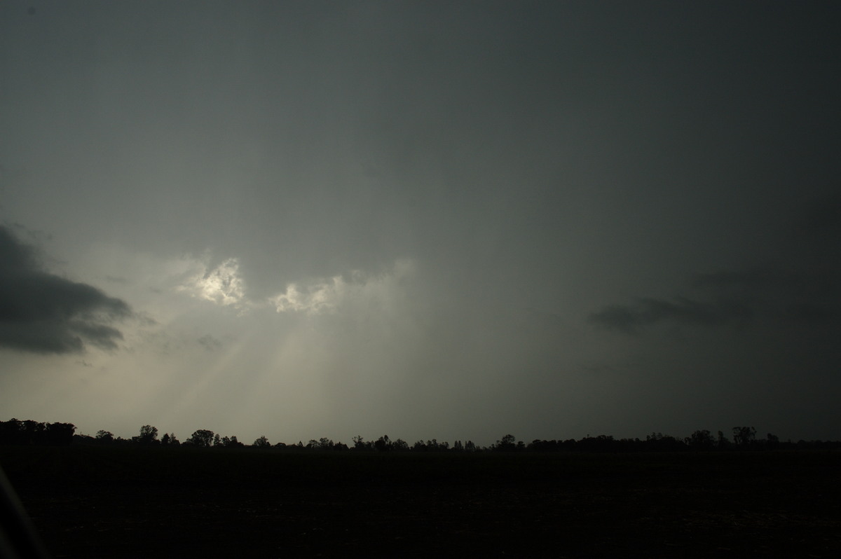 cumulonimbus thunderstorm_base : near Coraki, NSW   8 October 2007