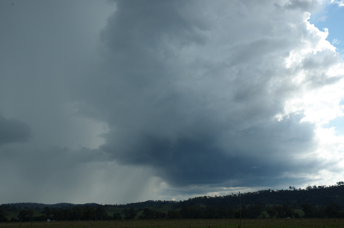 cumulonimbus thunderstorm_base : near Kyogle, NSW   11 October 2007