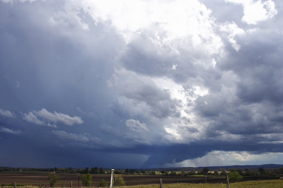 thunderstorm cumulonimbus_incus : Casino, NSW   26 October 2007