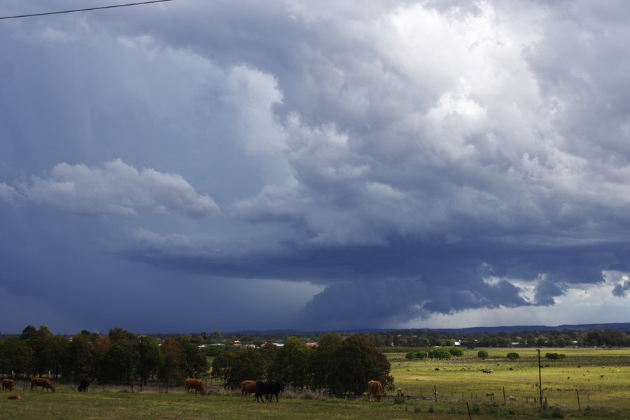 cumulonimbus supercell_thunderstorm : Casino, NSW   26 October 2007