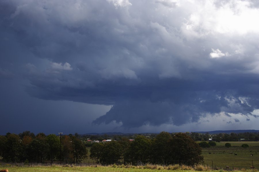 thunderstorm cumulonimbus_incus : Casino, NSW   26 October 2007