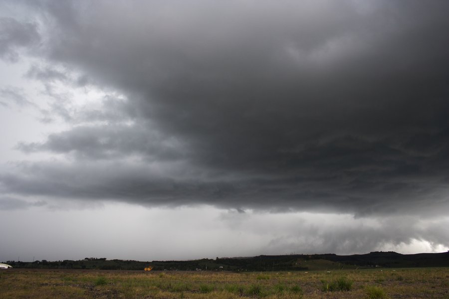 cumulonimbus thunderstorm_base : Lismore, NSW   26 October 2007